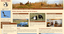 Desktop Screenshot of glenlivet-wildlife.co.uk